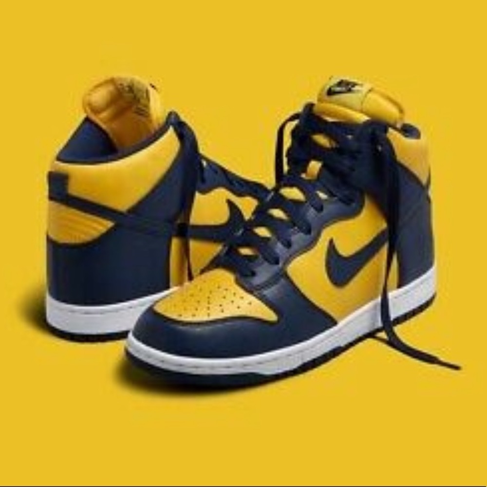 Nike Dunk High SP Maize&Blue (2020) Michigan 11.5